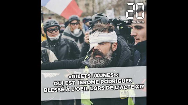 «Gilets jaunes»: Qui est Jérôme Rodrigues, l’un des leaders du mouvement blessé à l’œil ce samedi à Paris?