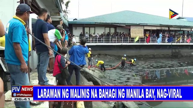 DENR, ipasasara ang nalinis na bahagi ng Manila Bay