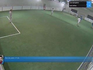 But de julien (11-6) - Les banqsters Vs Les orthos - 28/01/19 21:00 - Ligue A - Poitiers Game Parc