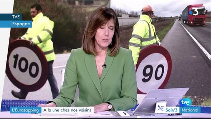 Eurozapping : les routes en Espagne limitées à 90 km/h, des poules OGM pour soigner au Royaume-Uni