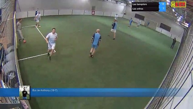 But de Anthony (18-7) - Les banqsters Vs Les orthos - 28/01/19 21:00 - Ligue A - Poitiers Game Parc