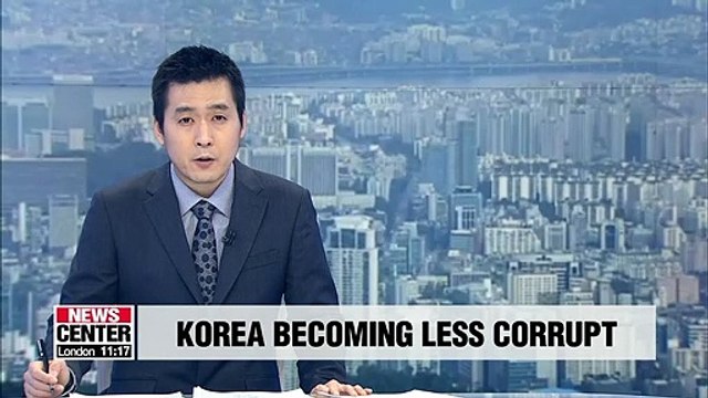 Korea ranks 45th on Corruption Perceptions Index: Transparency International