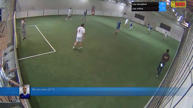 But de manu (21-7) - Les banqsters Vs Les orthos - 28/01/19 21:00 - Ligue A - Poitiers Game Parc