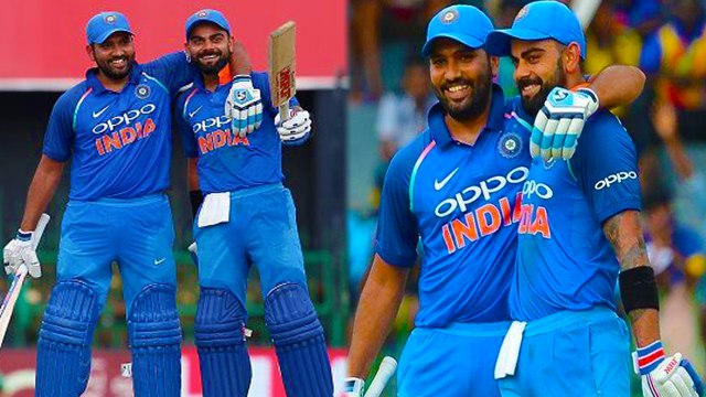 புதிய சாதனை படைத்த ரோஹித் சர்மா- விராட் கோஹ்லி!- வீடியோ