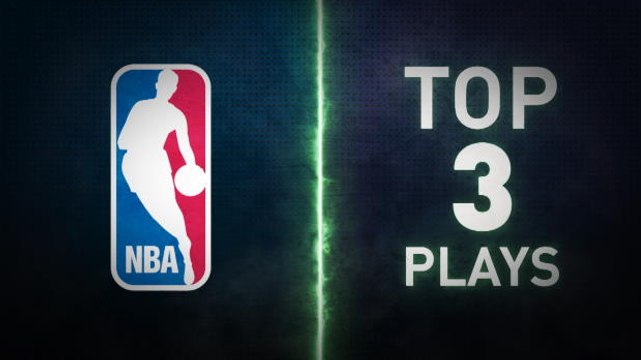 Top 3 plays - Curry's buzzer-beater and Harris' circus shot