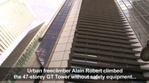 'French Spiderman' scales Manila skyscraper