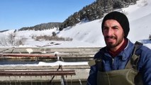Balık üreticilerinin zorlu kış mesaisi - KARS
