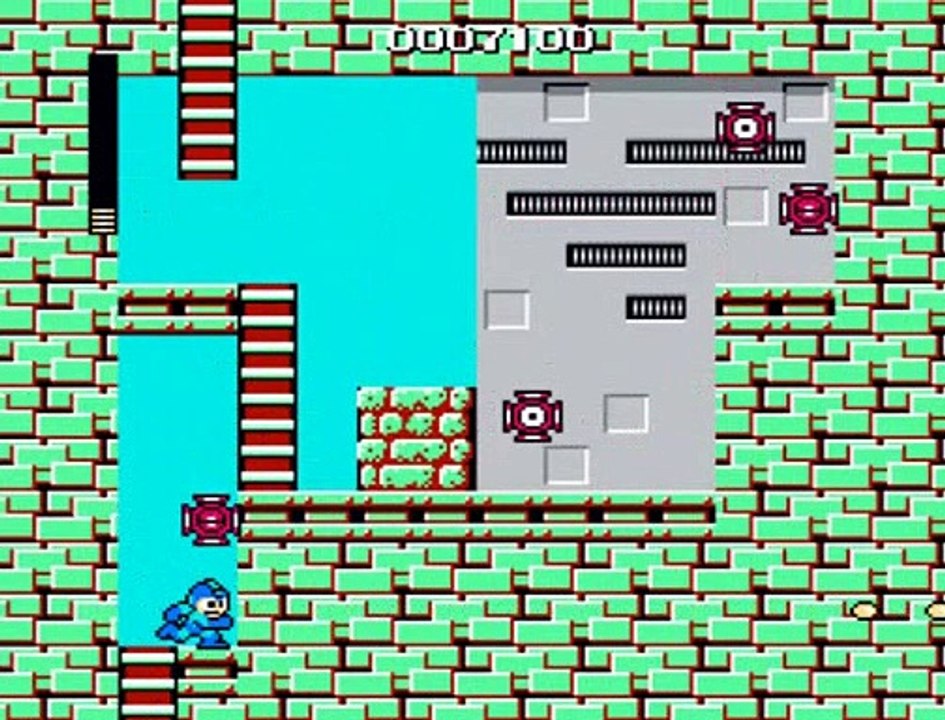 Megaman Eliminando a CUTMAN