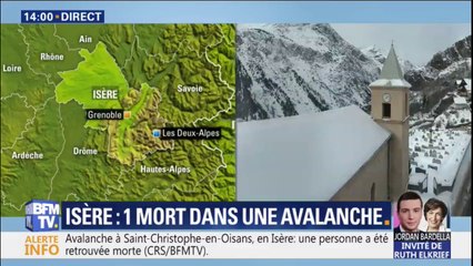 Avalanche en Isère: deux hélicoptères et 10 CRS ont été déployés sur place