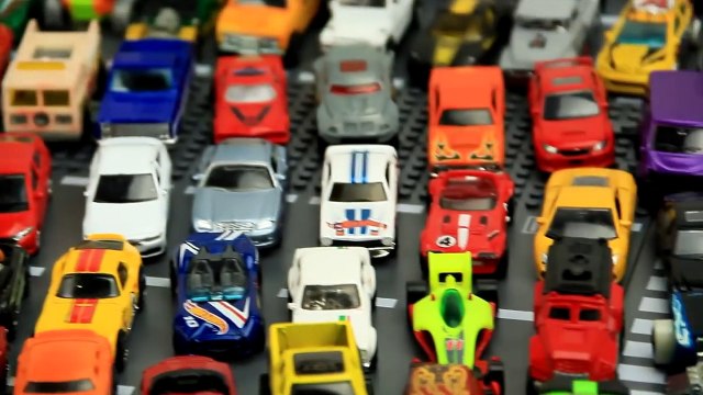 100+ cars toys BIG COLLECTION SMALL CARS for kids by kids video