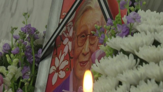 끝까지 싸워달라 유언...빈소 조문 행렬 / YTN