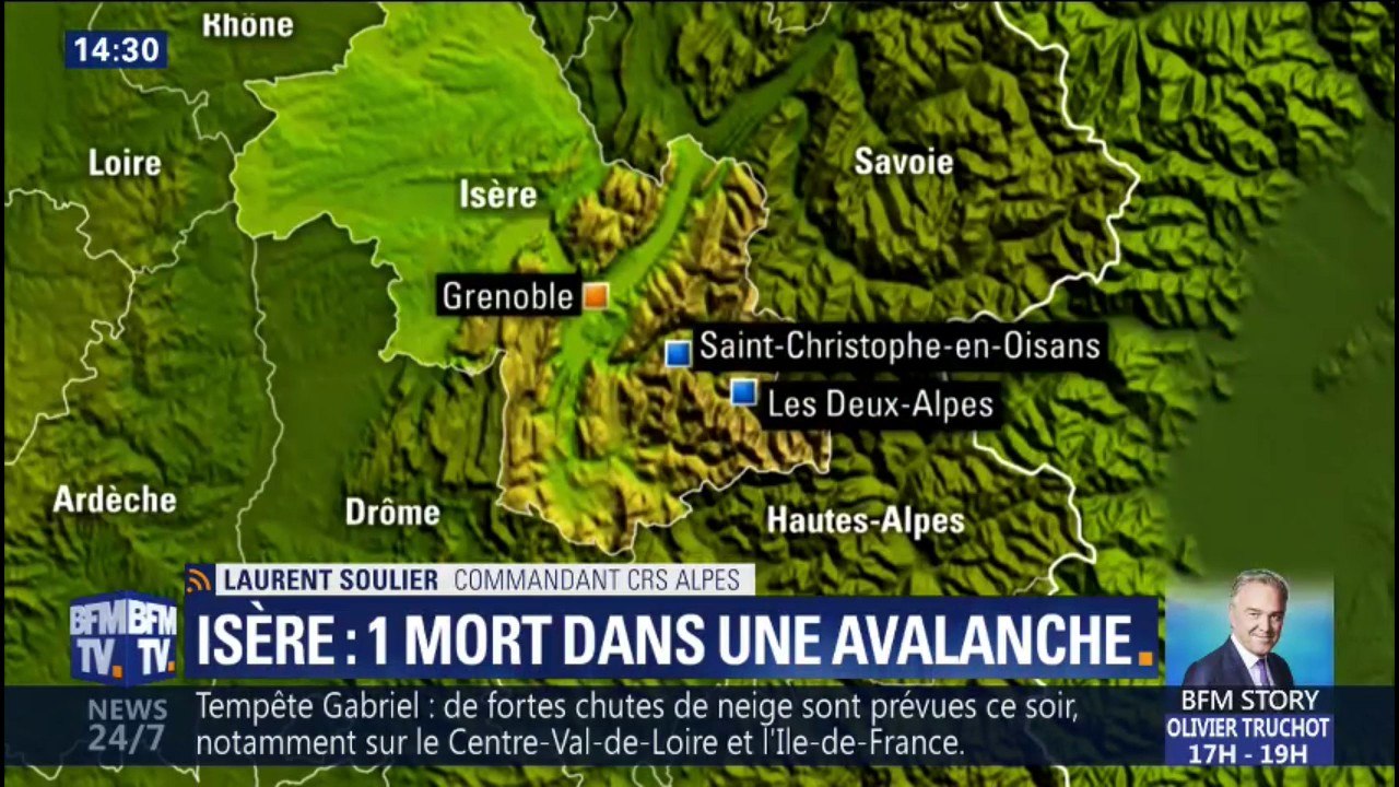 Laurent Soulier, commandant CRS Alpes: "Les recherches sont toujours en cours avec une montée en puissance du dispositif"