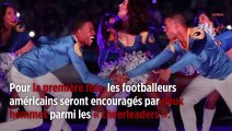 Super Bowl : des hommes parmi les « pom-pom girls » !