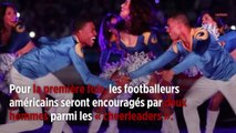 Super Bowl : des hommes parmi les « pom-pom girls » !