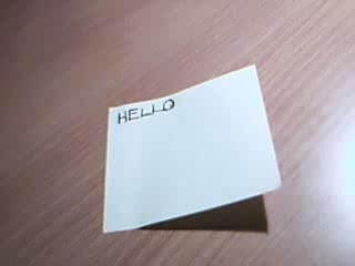 Stop Motion with Post-it