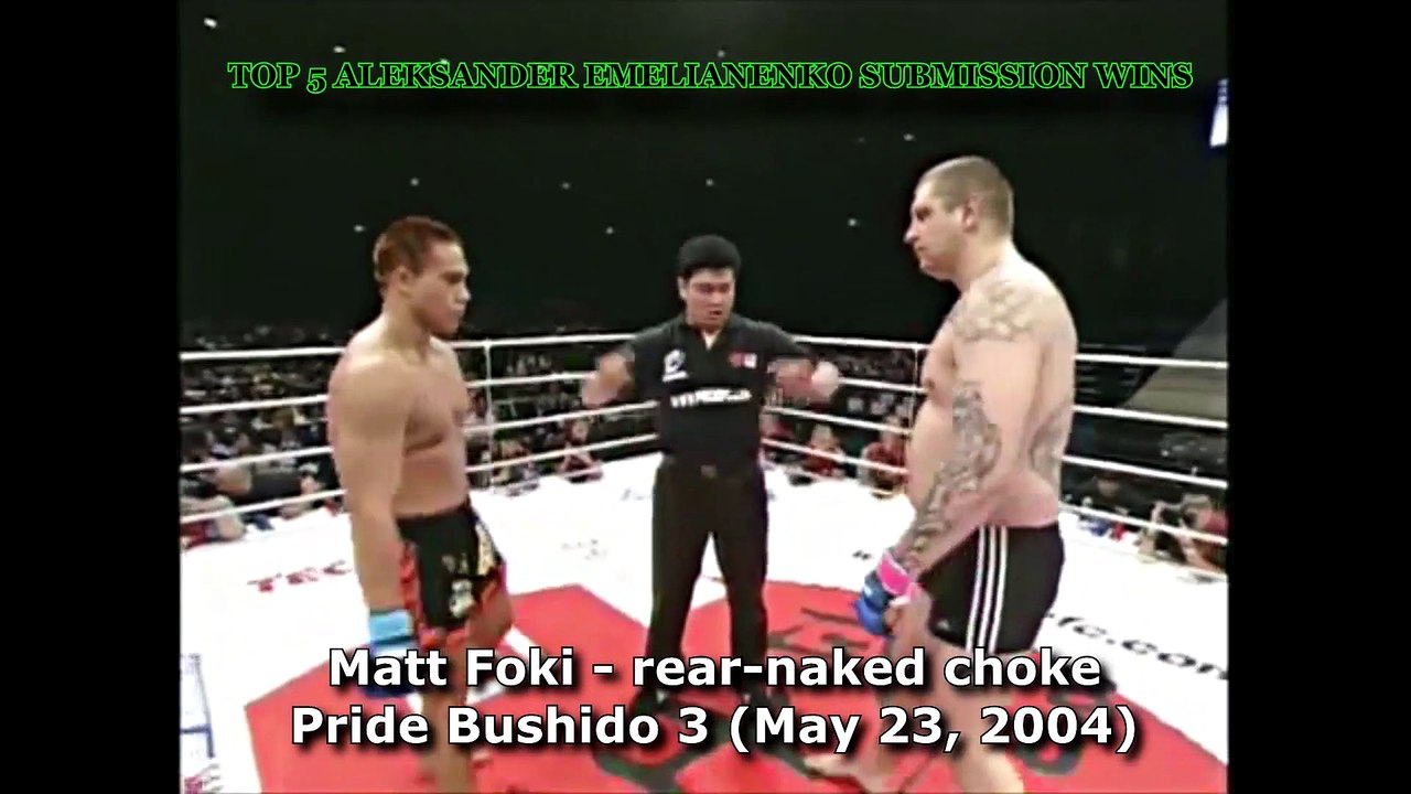 TOP 5 Aleksander Emelianenko WiNS by SUBMiSSiON in MMA Fights