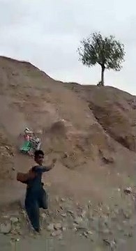 bike riding on mountain is danger