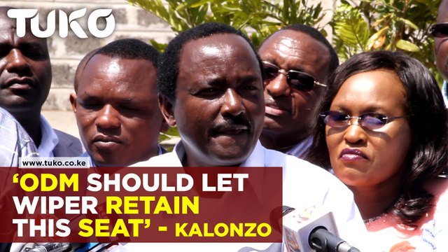ODM should let Wiper retain this seat - Kalonzo Musyoka