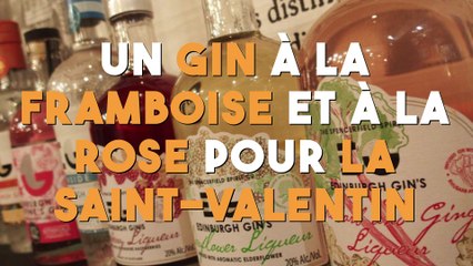 Un gin à la framboise et à la rose pour la Saint-Valentin !