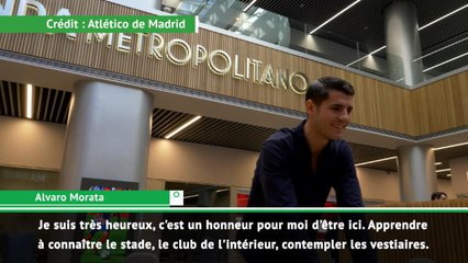 Transferts - Morata : ''Quand j'étais ramasseur de balle, je rêvais de l'Atlético''