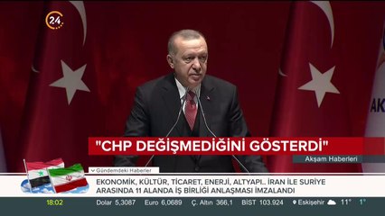 Başkan Erdoğan'dan CHP-HDP ittifakına vurgu