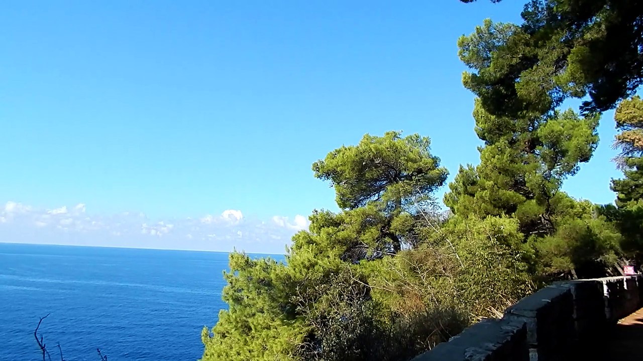Adriatic landscape in Montenegro