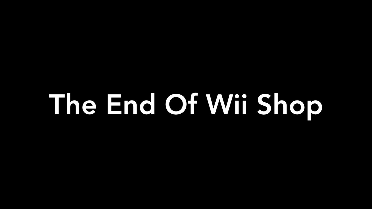 DTM Rambles 19 - The End Of Wii Shop