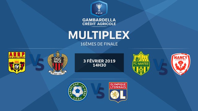 COUPE GAMBARDELLA-CA I MULTIPLEX 16e de finale - 03/02/19