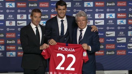 La Liga - Morata officiellement présenté à l'Atlético