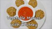 Veg momos recipe  | Vegetarian Dim Sum Recipe | Momo Sauce Recipe | Momos Chutney Recipe