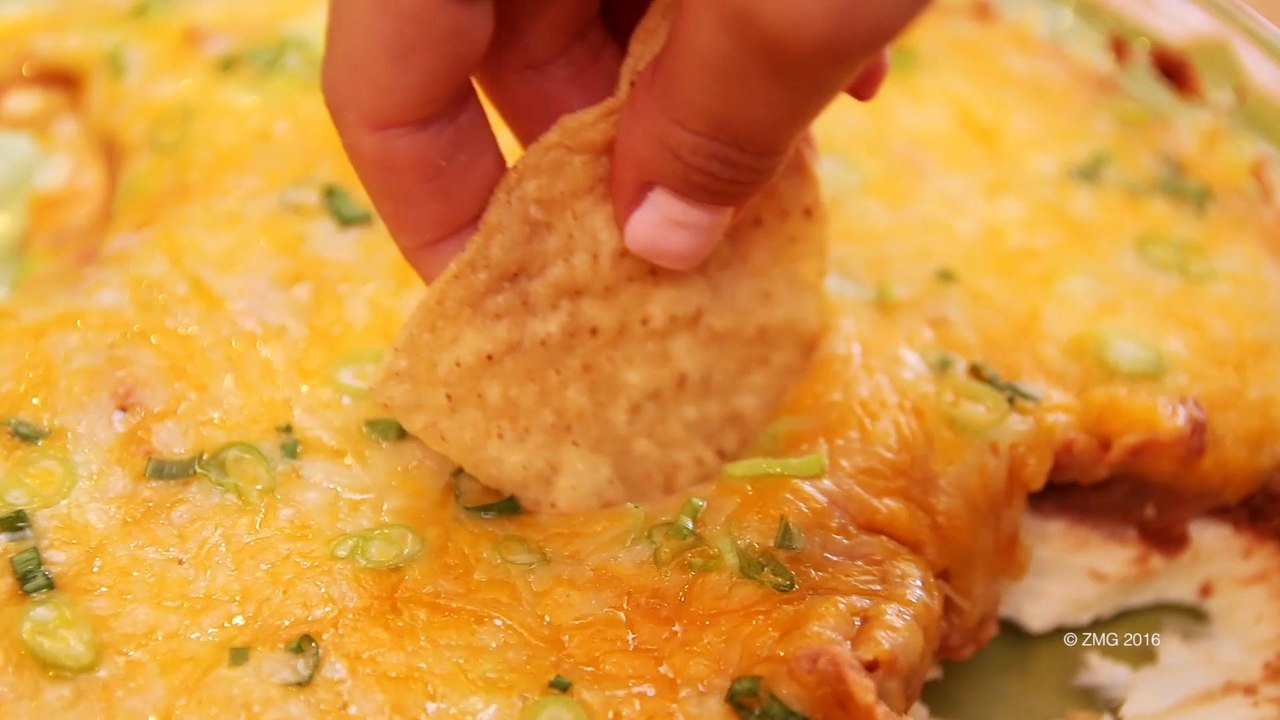 A Cheesy, Hot Bean Dip for Super Bowl Parties on a Budget