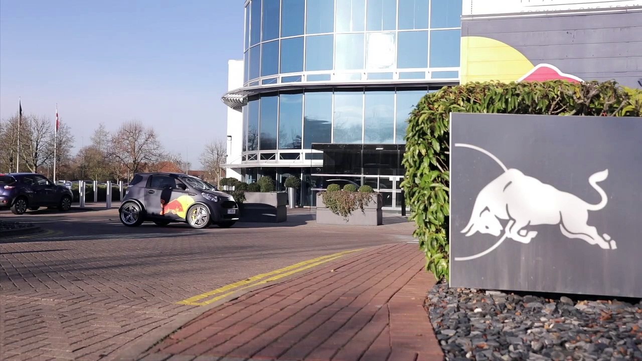 Pierre Gasly's First Day at the Aston Martin Red Bull Racing Factory