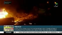 México: explota otra toma clandestina de combustible en Hidalgo