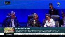 5 años de la proclama de América Latina y el Caribe como zona de paz