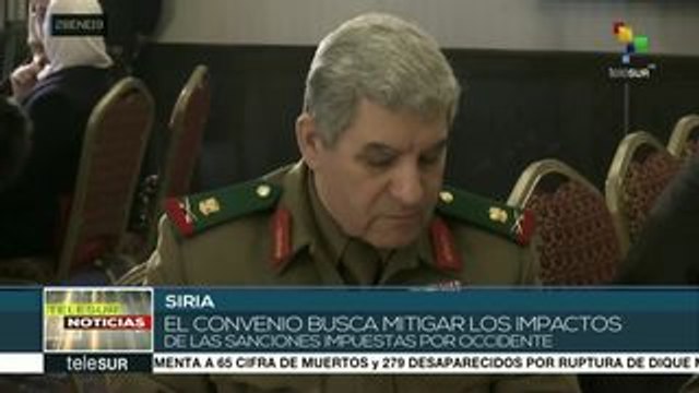 Irán y Siria firman en Damasco acuerdo económico estratégico