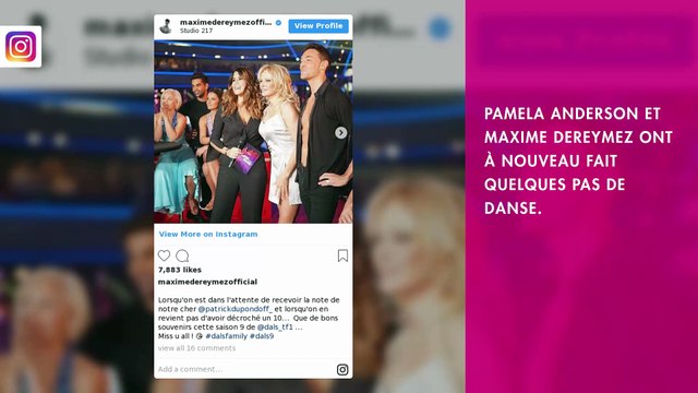 Pamela Anderson ultra sexy : les photos de ses retrouvailles avec Maxime Dereymez