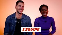 Le quiz «duo ou solo» avec Vanessa James et Morgan Ciprès - Patinage artistique - interview