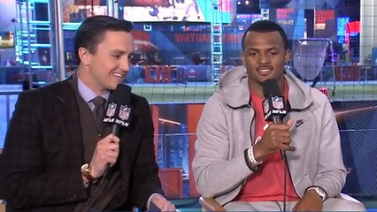 Watson says both O'Brien, his mom remind him not to fumble