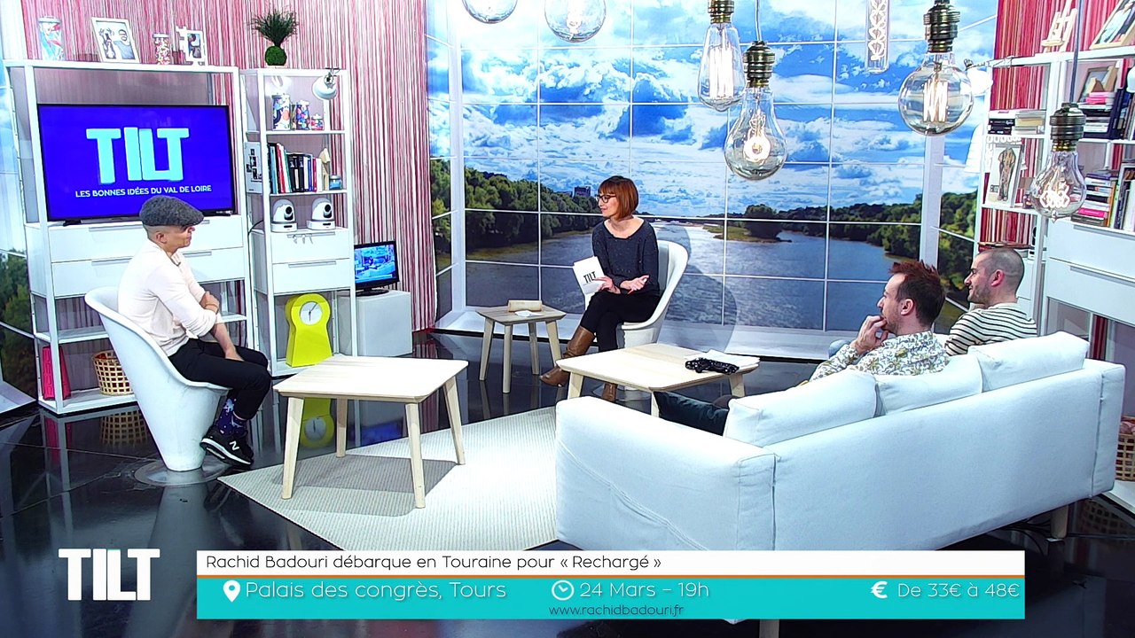 TILT - 29/01/2019 Partie 1 - Rachid Badouri débarque en Touraine pour “Rechargé”