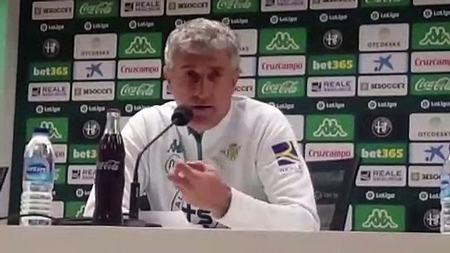 Setién desgrana los aspectos a Mejorar del Betis tras los Últimos Resultados