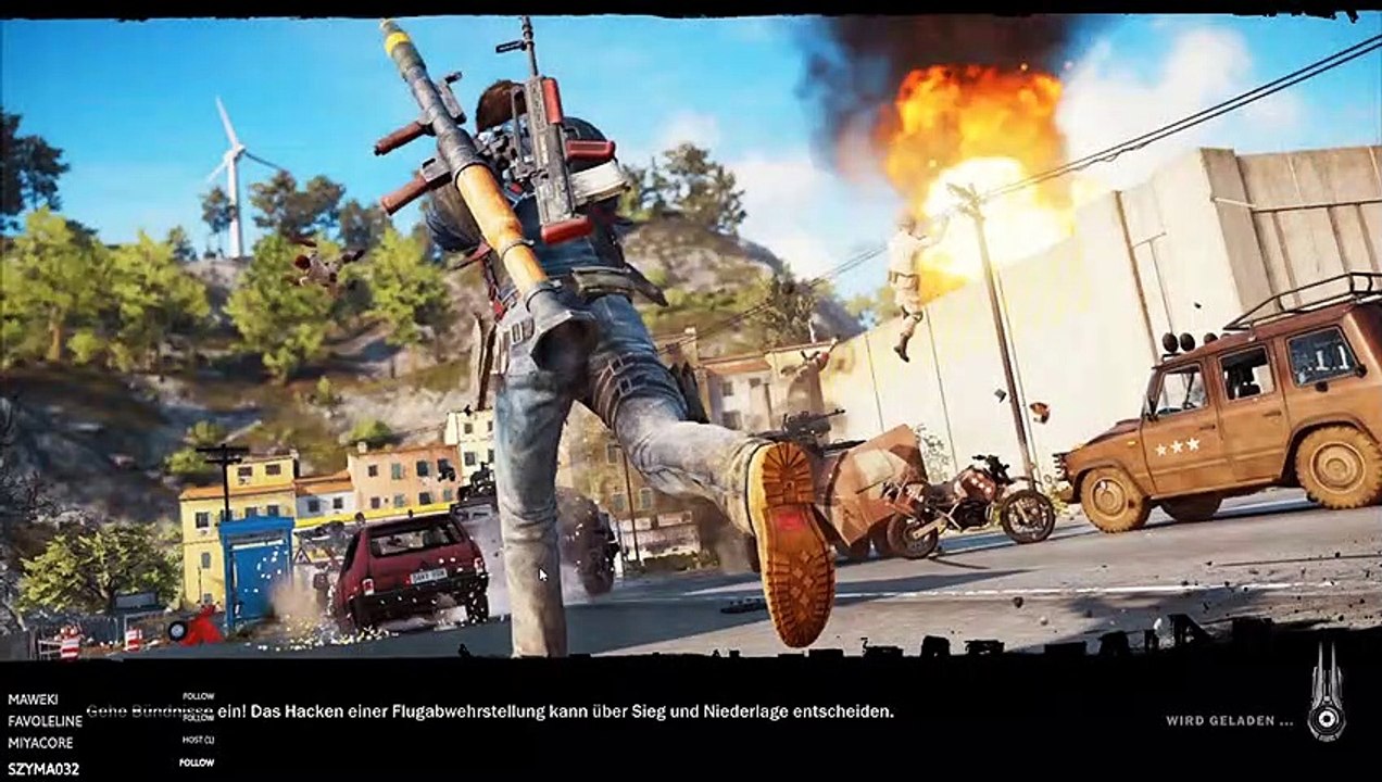 Meine Flugkünste demonstrieren. Just Cause 3 #8.5
