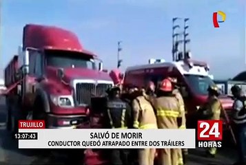 Tarapoto: mototaxi impacta aparatosamente contra un motociclista