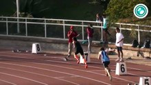 Cão invade prova de atletismo e termina em 1º lugar