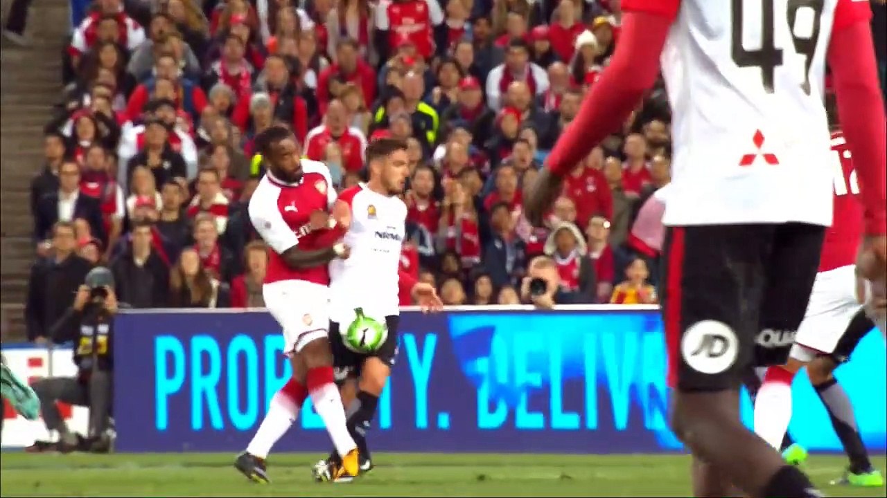 Alexandre Lacazette vs Western Sydney (Pre-Season) HD 1080i