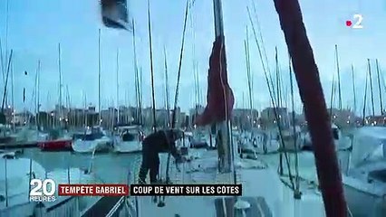 Tempête Gabriel : coup de vent sur les côtes