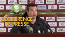 Conférence de presse FC Metz - AS Nancy Lorraine (3-0) : Frédéric  ANTONETTI (FCM) - Alain PERRIN (ASNL) - 2018/2019