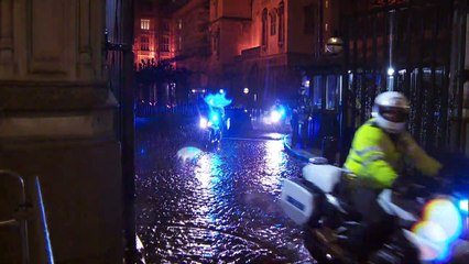 PM departs Parliament after winning key Brexit vote