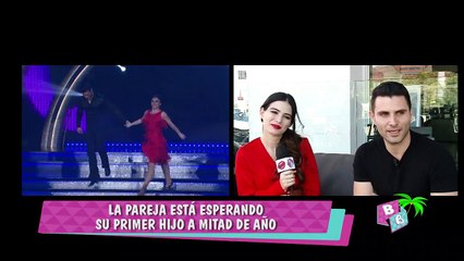 Joaquín Iglesias y su esposa esperan su primer hijo