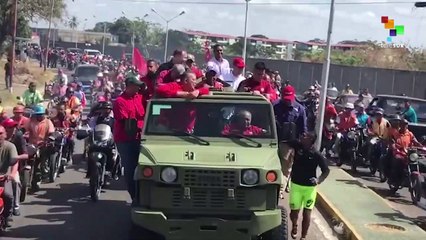 Chavista Demonstration Rejects U.S. Interventionism