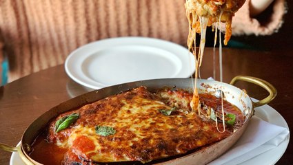 This Five-Layer Cheesy Eggplant Parm Is The Winter Comfort Food We All Need